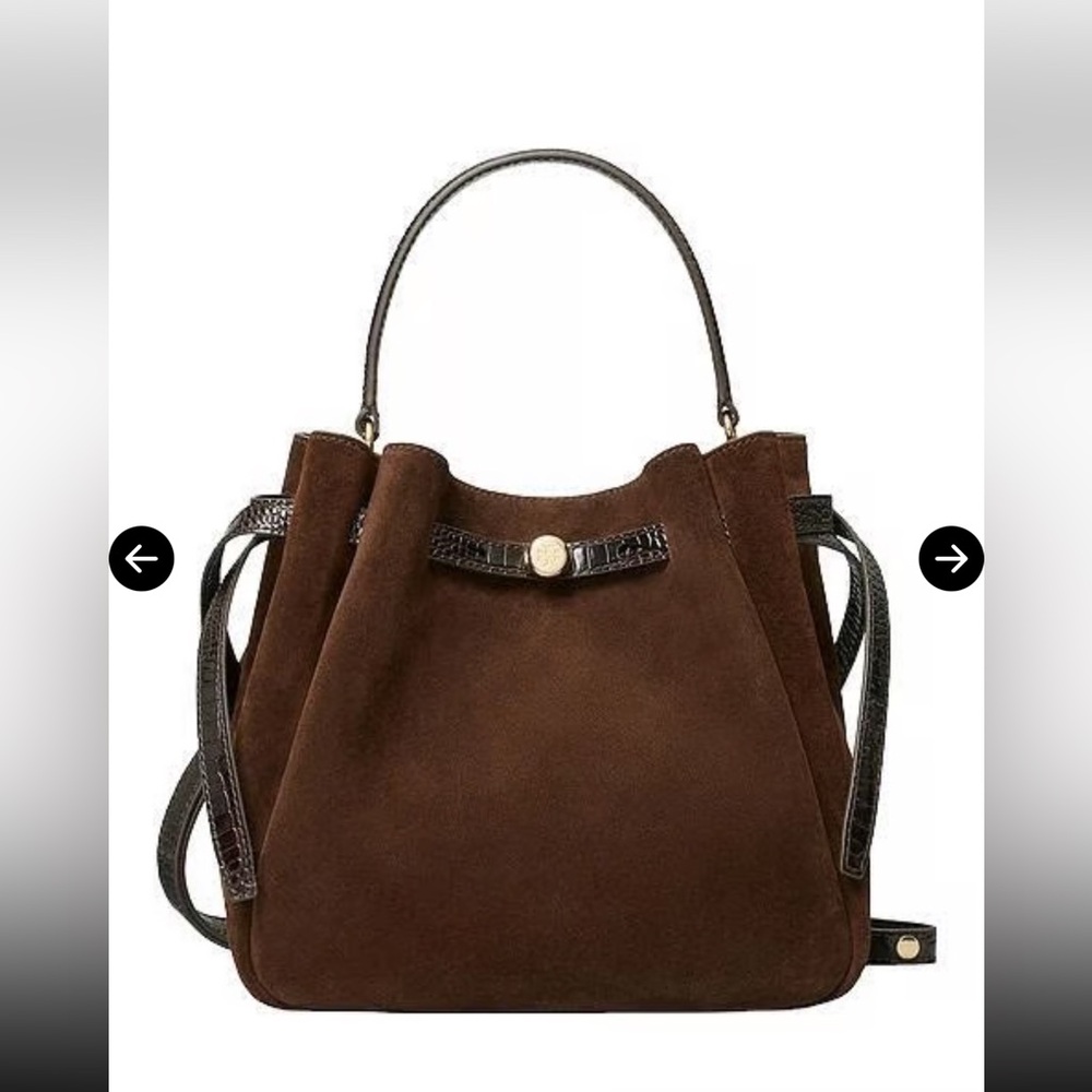 Romy Suede Bucketbag